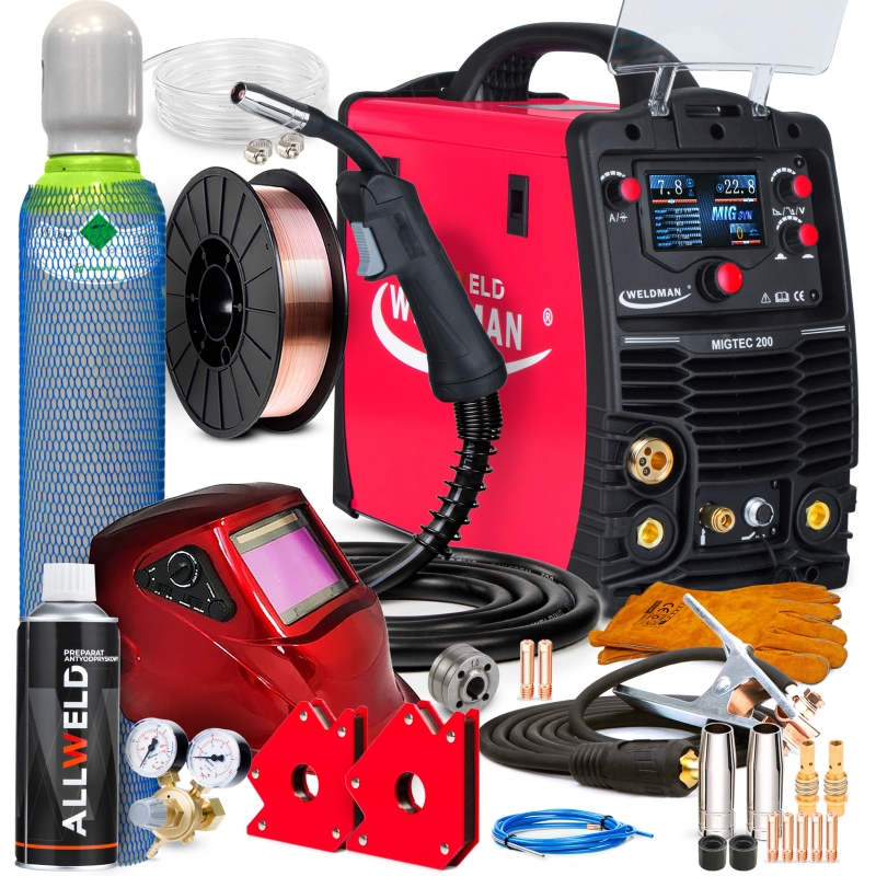 Spawarka migomat Weldman 200 MIG TEC Synergia